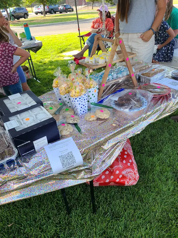 Bake sale 6